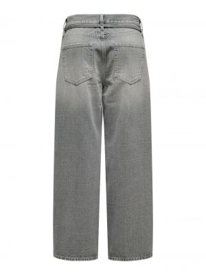 ONLGIANNA MW STRAIGHT DNM DOT7 Medium Grey Den