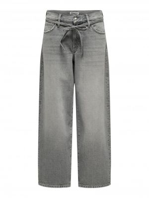 ONLGIANNA MW STRAIGHT DNM DOT7 Medium Grey Den