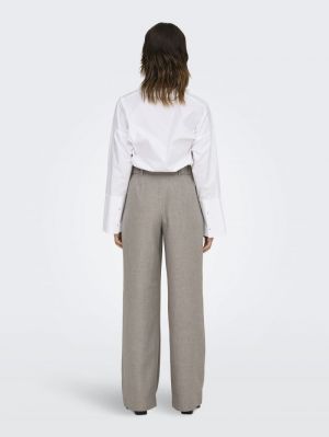ONLLINDA HW STR MEL PANTS TLR Fungi/MELANGE