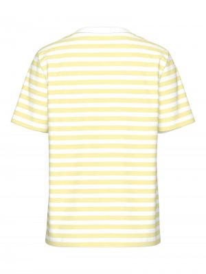 PCRIA SS TEE STRIPES JRS NOOS French Vanilla/