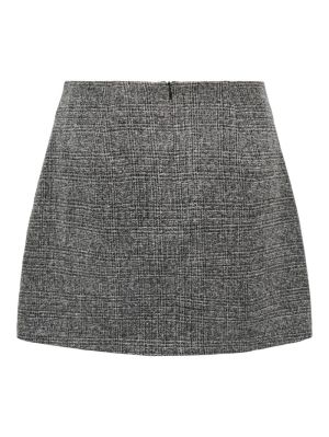 JDYTAYLOR MW PLEAT MINI SKIRT Black/DARK GRAY