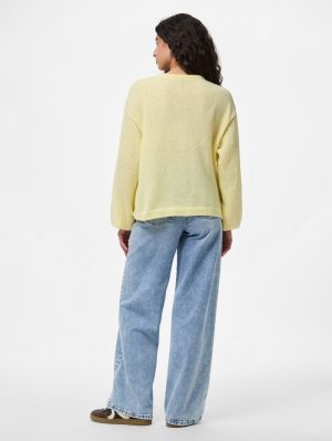 PCIDA LS O-NECK KNIT CARDIGAN French Vanilla