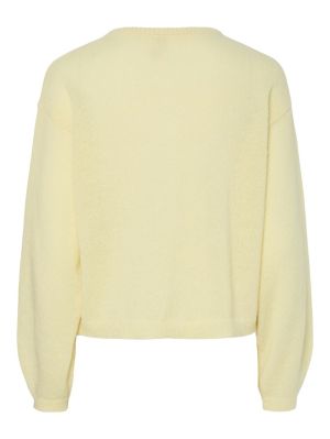 PCIDA LS O-NECK KNIT CARDIGAN French Vanilla