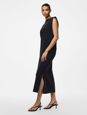 PCCHILLI SUMMER SL ANK DRESS U Black