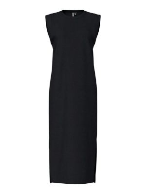 PCCHILLI SUMMER SL ANK DRESS U Black
