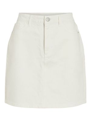 VIKAJA HW JAF DENIM SKIRT- NOO Cloud Dancer