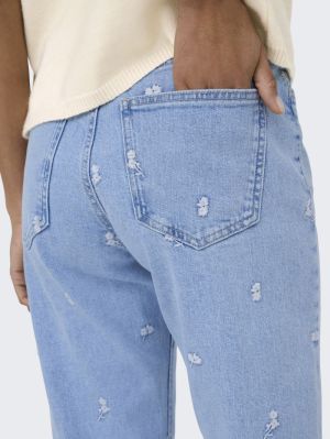 ONLEMILY HW STRETCH EMB STRA A Light Blue Deni