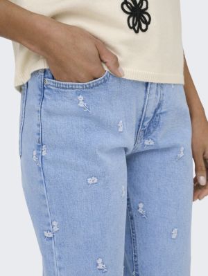 ONLEMILY HW STRETCH EMB STRA A Light Blue Deni