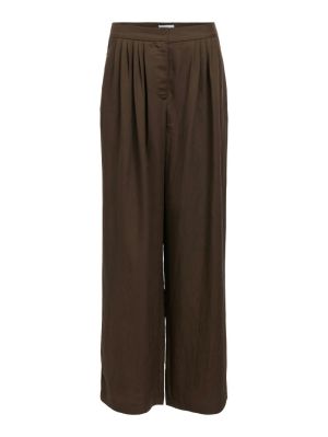 OBJMOLLY HW LO PANT NOOS Seal Brown