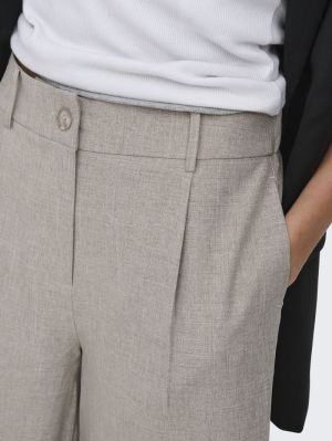 ONLLINDA HW MEL LONG SHORTS TL Fungi/W MELANGE