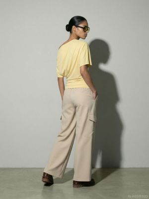 HDKAMMA DRAPED OFF-SHOULDER TO Anise Flower