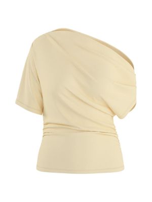 HDKAMMA DRAPED OFF-SHOULDER TO Anise Flower