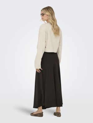 JDYAYA LIFE MW MAXI SKIRT WVN Chocolate Torte
