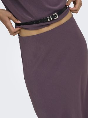 JDYAYA LIFE MW MAXI SKIRT WVN Huckleberry