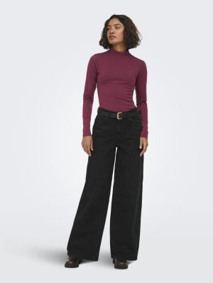 JDYAVA NEW TURTLENECK TOP JRS Windsor Wine