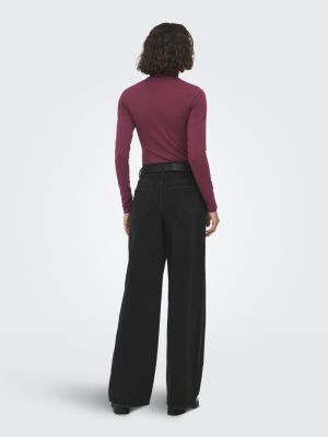 JDYAVA NEW TURTLENECK TOP JRS Windsor Wine