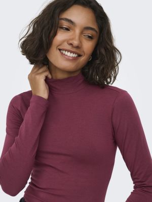 JDYAVA NEW TURTLENECK TOP JRS Windsor Wine