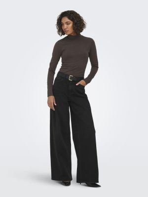 JDYAVA NEW TURTLENECK TOP JRS Chocolate Torte