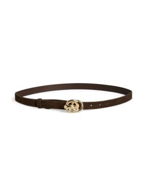 PCPORA SUEDE JEANS BELT Chicory Coffee/