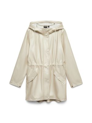 VMMALOUPEARL COATED JACKET Oatmeal