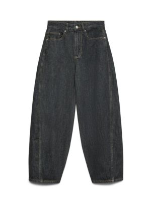 VMZOE MR BARREL DNM JEANS LI22 Dark Grey Denim