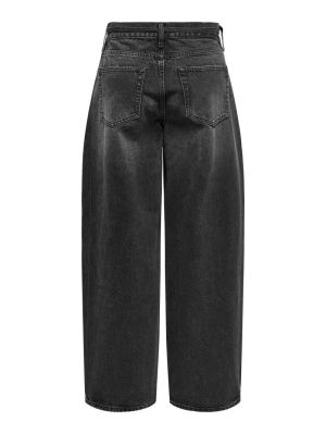 ONLGIANNA MW STRAIGHT DNM DOT9 Washed Black