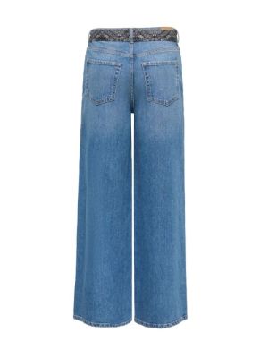 JDYVERA HW X-WIDE SCARF JEANS Medium Blue Den