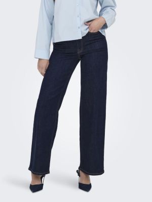 JDYFELINA-FINA HW WIDE RINSE J Dark Blue Denim
