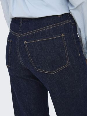 JDYFELINA-FINA HW WIDE RINSE J Dark Blue Denim