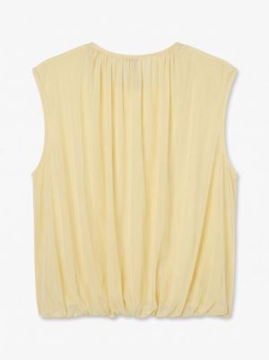 VMANNIKA SL BALLOON TOP JRS EX Pastel Yellow