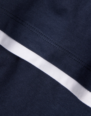 JXANDREA SS CROPPED CONTRAST T Navy Blazer/BRI