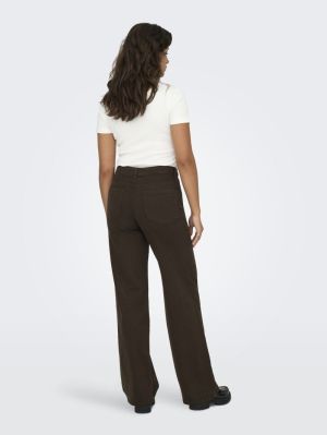 ONLMADISON BLUSH HW WIDE COLOR Dark Brown Deni