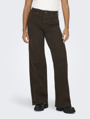 ONLMADISON BLUSH HW WIDE COLOR Dark Brown Deni