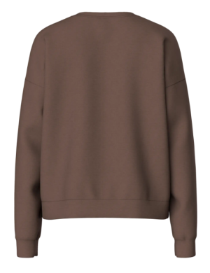 PCMICHELLE SCUBA LS TOP SWT NO Hot Fudge