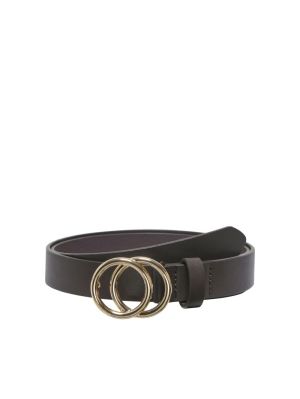 ONLRASMI FAUX LEATHER JEANS BE Coffee Bean/LIG