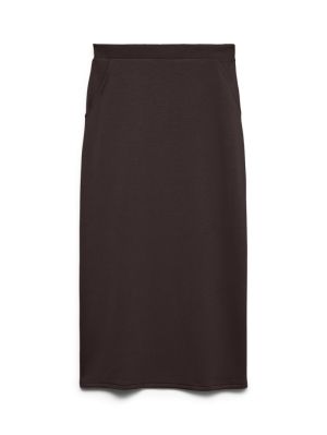 VMHALI HW ANKLE SKIRT JRS Chocolate Torte