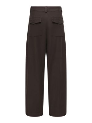 ONLCLAIR MW BARREL PANT PNT NO Black Coffee