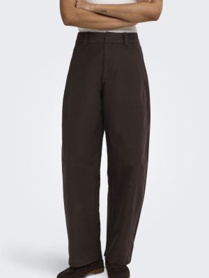 ONLCLAIR MW BARREL PANT PNT NO Black Coffee