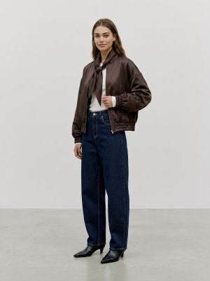 VMPENNY LS BOW BOMBER WVN EXP Chocolate Torte