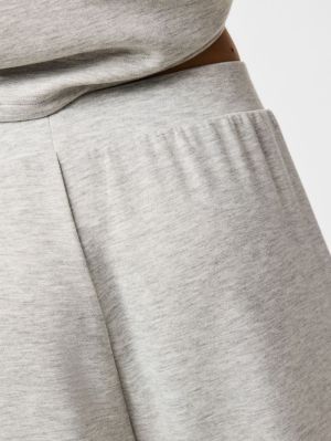 PCPOLLY HW SWEAT PANTS MSA JRS Light Grey Mela