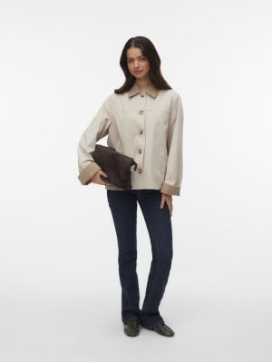 VMCHELSEAPOPPY SHORT JACKET NO Oatmeal