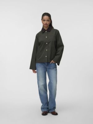 VMCHELSEAPOPPY SHORT JACKET NO Forest Night/W.