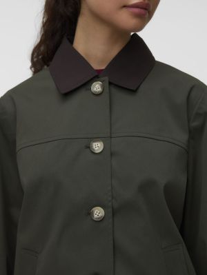 VMCHELSEAPOPPY SHORT JACKET NO Forest Night/W.