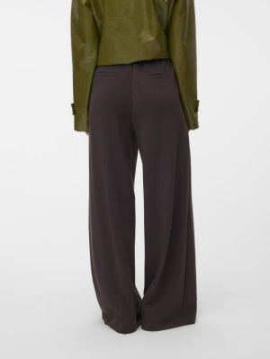VMBELLIS MW WIDE PANT NOOS Chocolate Torte