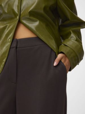 VMBELLIS MW WIDE PANT NOOS Chocolate Torte