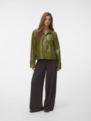 VMBELLIS MW WIDE PANT NOOS Chocolate Torte
