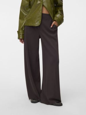 VMBELLIS MW WIDE PANT NOOS Chocolate Torte