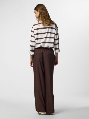 PCJABINA MW STRING PANTS WVN D Hot Fudge