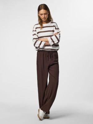 PCJABINA MW STRING PANTS WVN D Hot Fudge