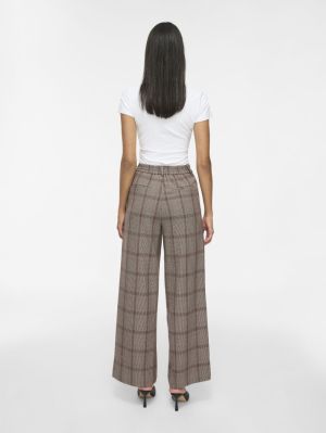 VIVARONE PATTERN HW WIDE PANT Port Royale/CUM